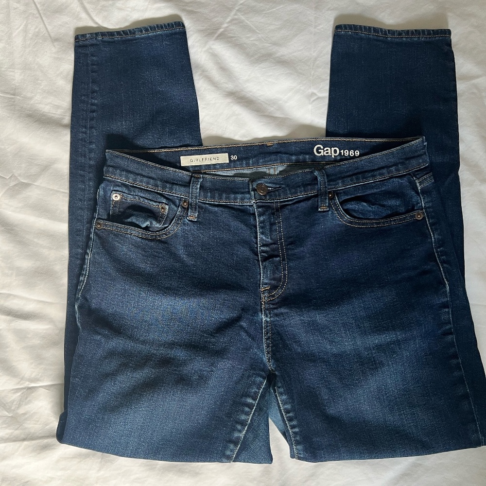 Gap Jeans Girlfriend size 30 denim